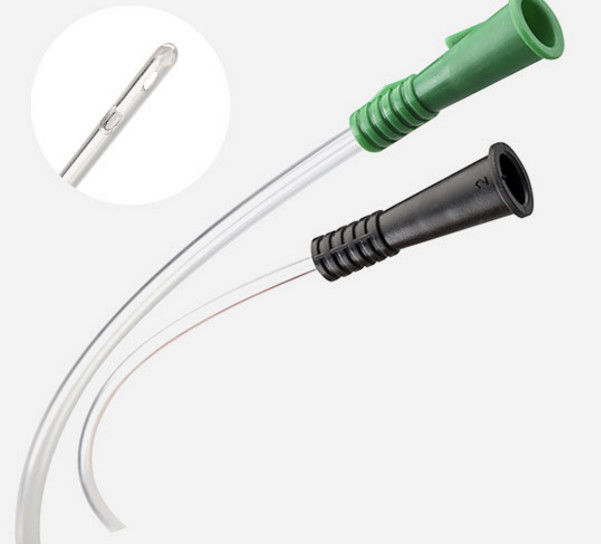 Natural Latex 40cm Length Disposable Urinary Catheter Hydrophilic