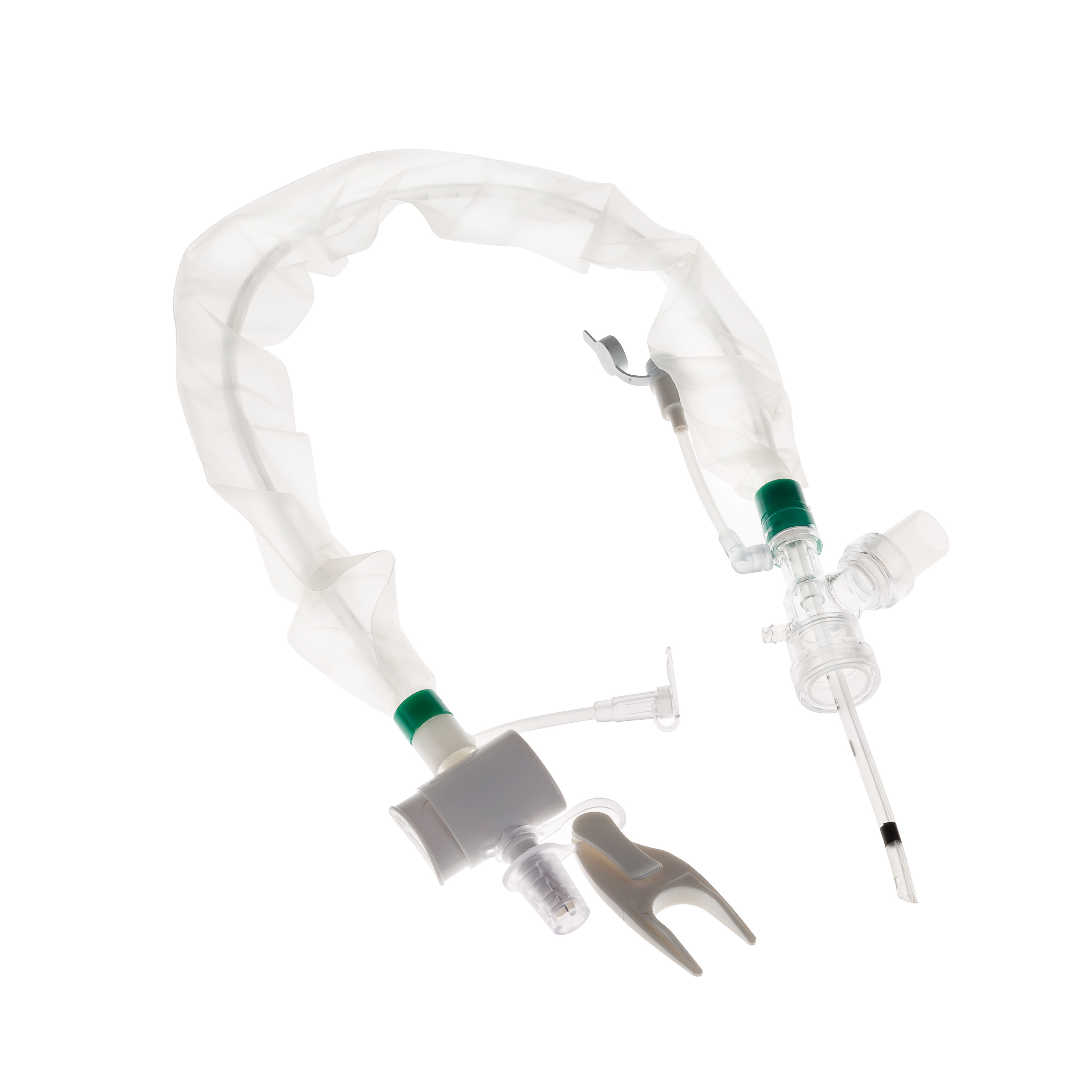 Double Lumen Inline Suction Catheter
