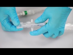 Y Piece 72H Push Switch Closed Suction Catheter