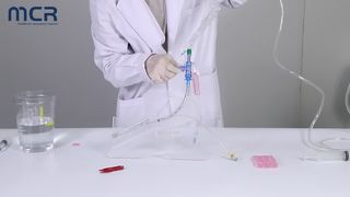 Closed suction catheter Auto-flushing 72H