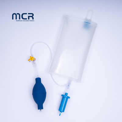 Good price Quick Fluid Infusion Bag Transparent 500ml Pressure Infusion Bag with Pressure Gauge for ICU online