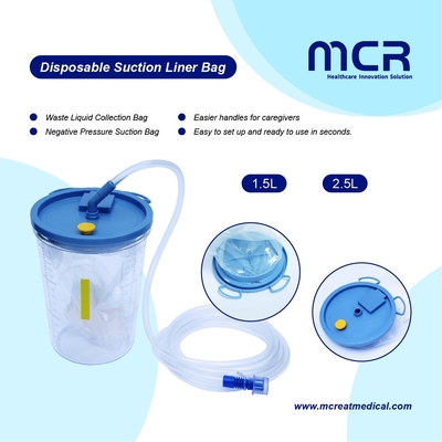 Good price Disposable Collection Fluid Negative Pressure Suction Liner Suction Canister online