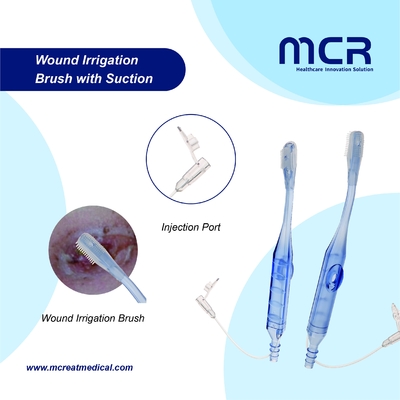 Good price Medical Suction Toothbrush With Suction Brush For Oral Care Or Wound Cleaning online