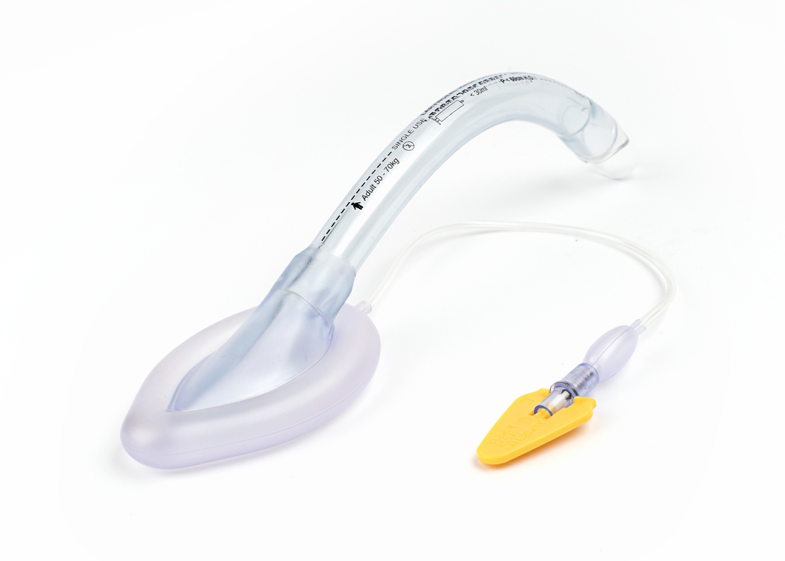 Medical Supply PVC Disposable Laryngeal Mask Airway with Soft Cuff