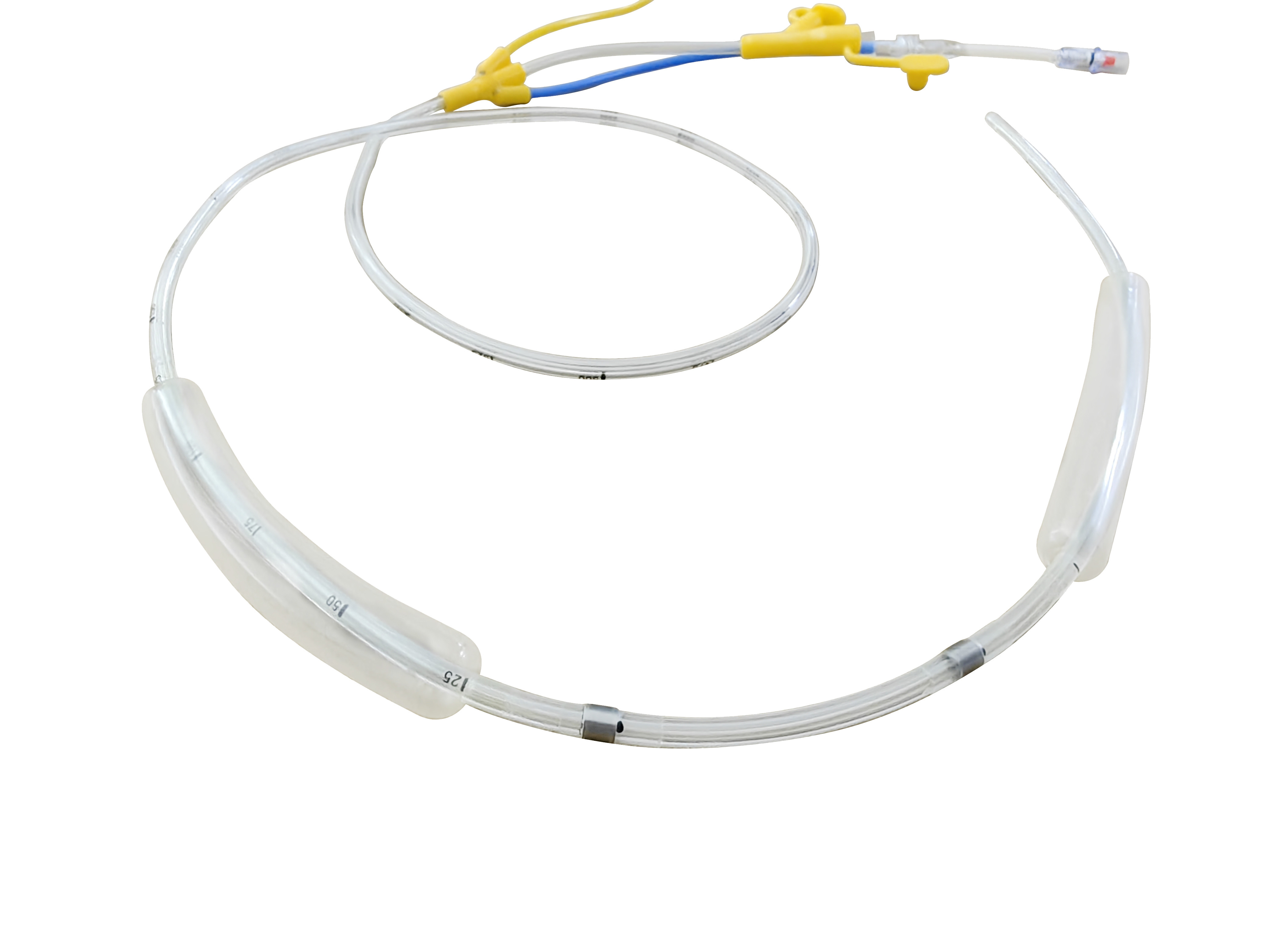 Enteral Feeding Tube With One / Two Balloons For Esophageal Pressure