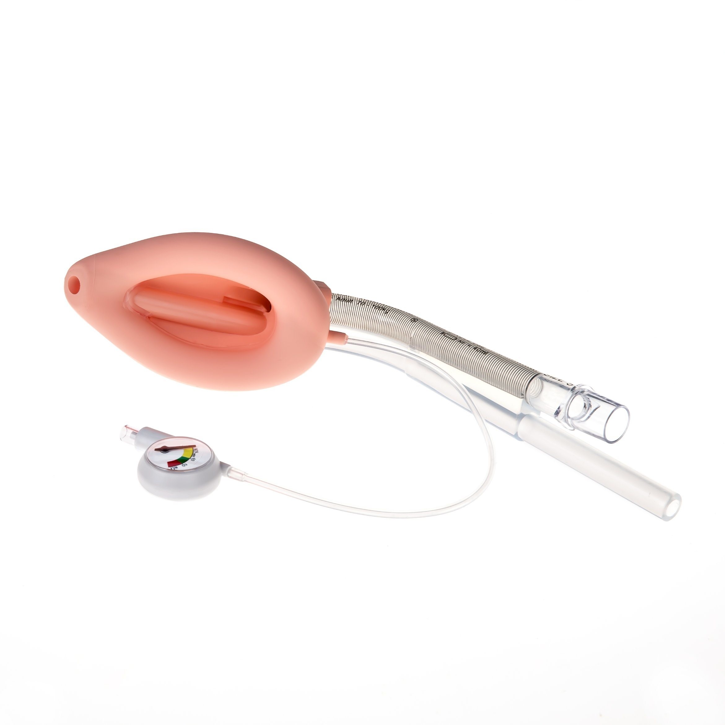 Double Lumen Laryngeal Mask Airway with Pressure Indicator