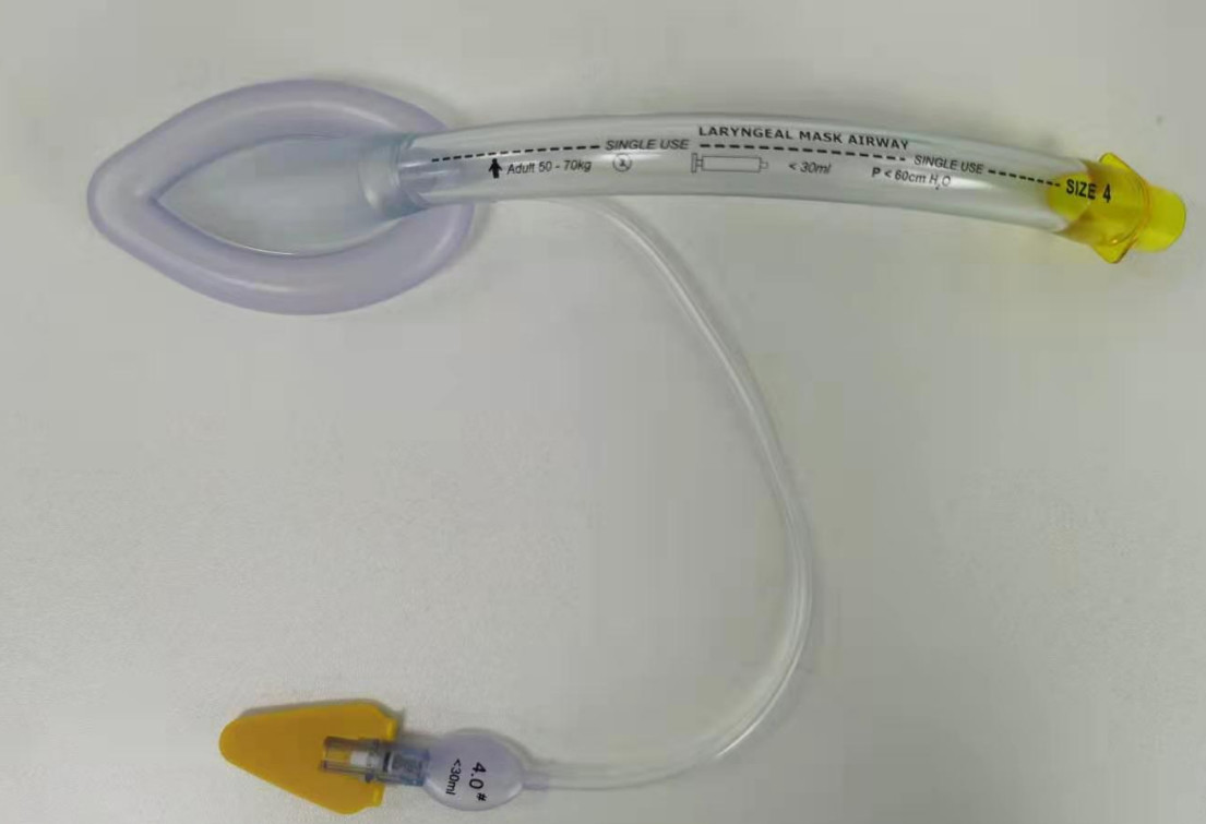 CE Approval Laryngeal Mask Airway LMA Size 4 Ethylene Oxide Sterilization