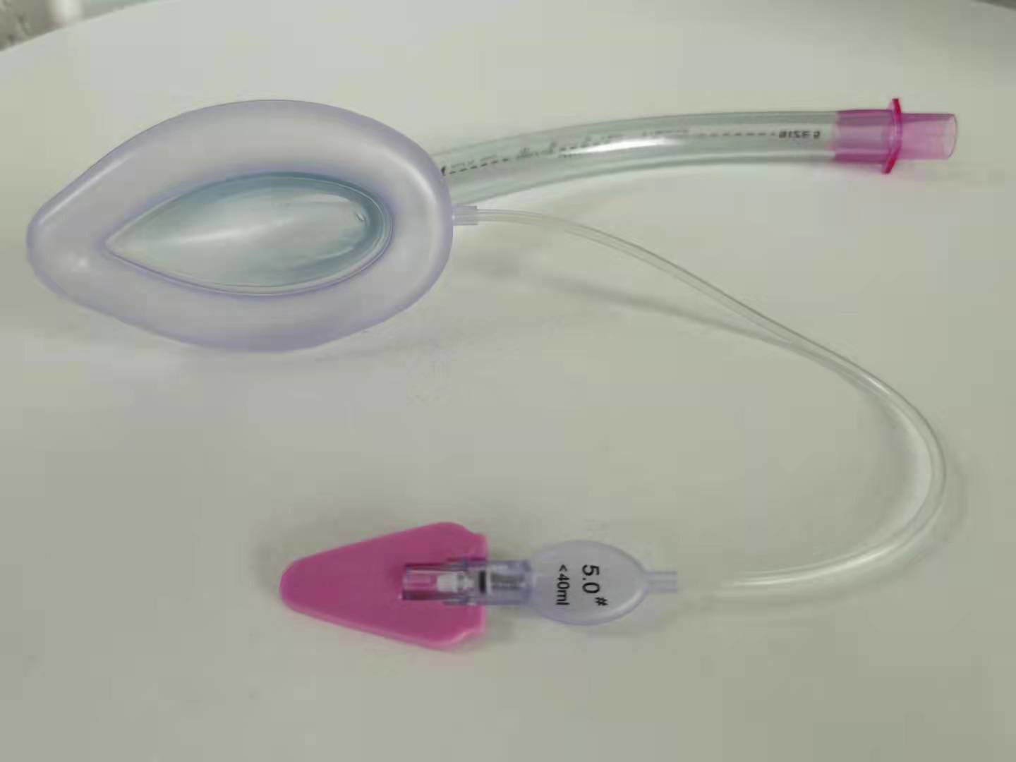 Adult Use Disposable PVC LMA Size 5 Laryngeal Mask Intubation With Bar