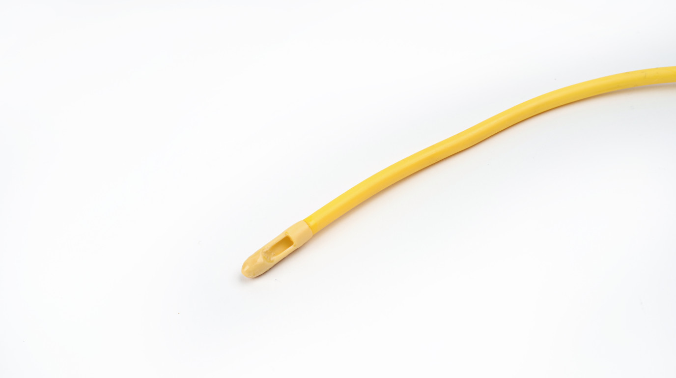 MCreat Yellow Color Silicone Material Gastric Tube Disposable Medical