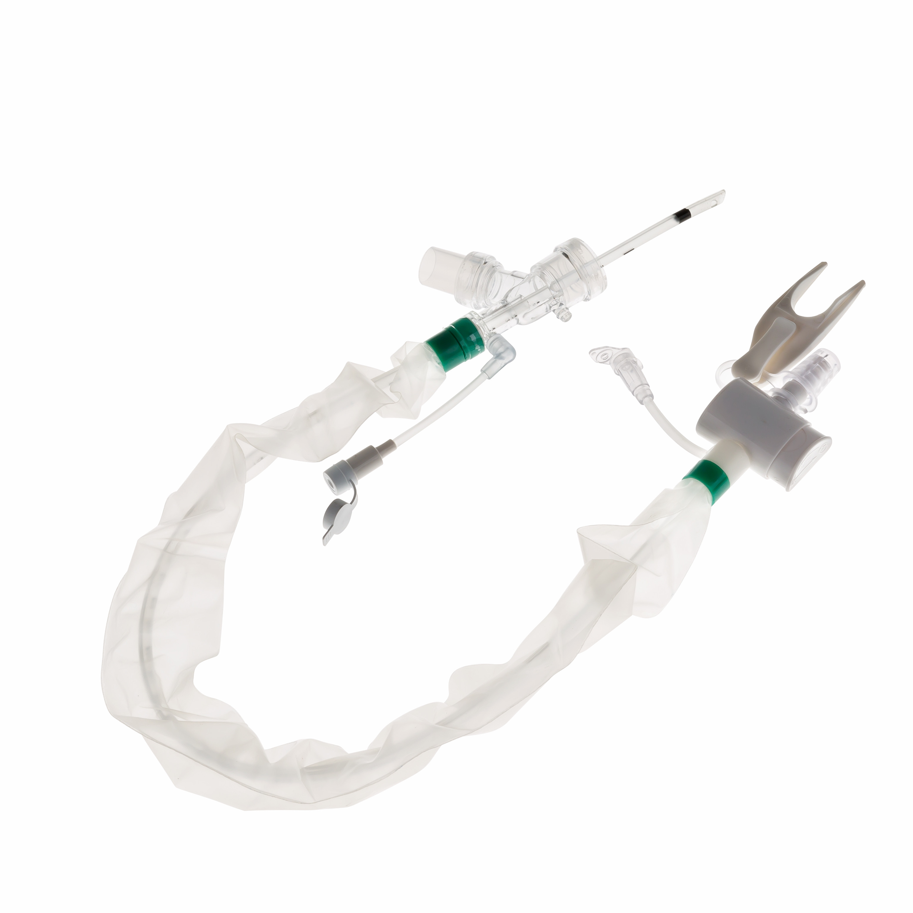 Double Lumen Inline Suction Catheter