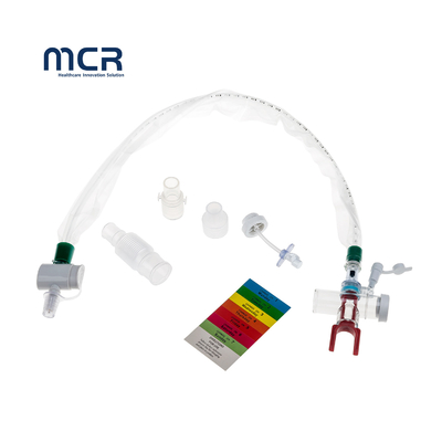 Good price 72 Hours Adult Suction Catheter With Double Swivel Elbow online