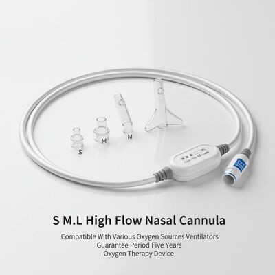 Good price S M L High Flow Nasal Cannula Compatible With Various Oxygen Sources Ventilators Guarantee Period Five Years Oxygen Therapy Device online