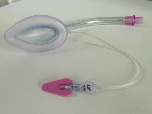 Good price Disposable PVC LMA Size 5.0 Laryngeal Mask Intubation with Bar Adult Use online